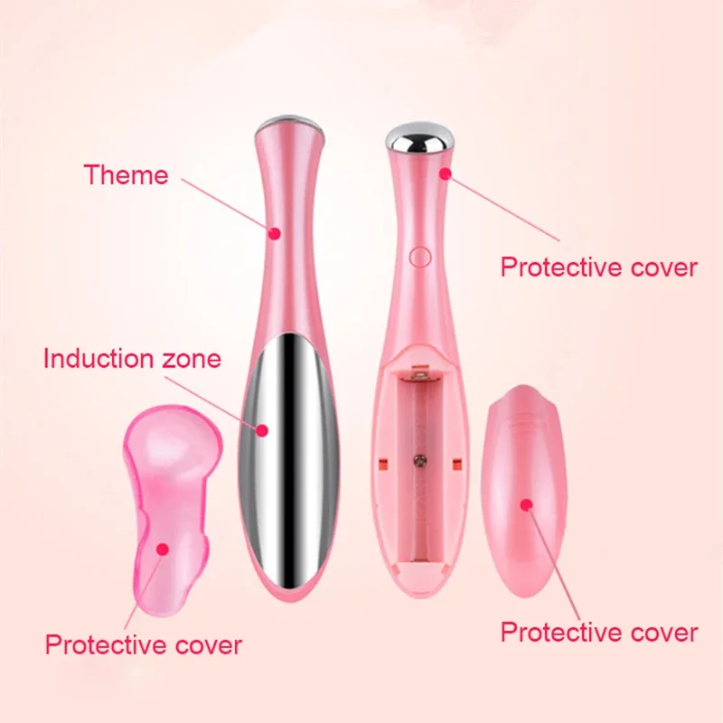 Mini Electric New Massager Vibration Thin Face Anti Wrinkle Dark Circle Puffiness Removal Eye Care Tool_voghion.com