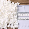 25/50/100pcs 2ml White/Transparent Color Empty Plastic Half Pan Watercolor Paint Grid Pans for Watercolor Acrylic Oil Paints 3
