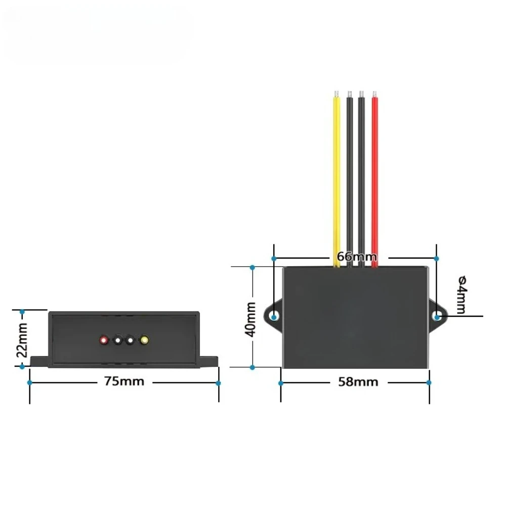 Multi-Voltage DC to DC Buck-Boost Power Converter Module for Automotive Applications