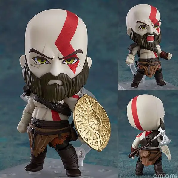 God of War Kratos Cute Action Figure Collectible Model Toys
