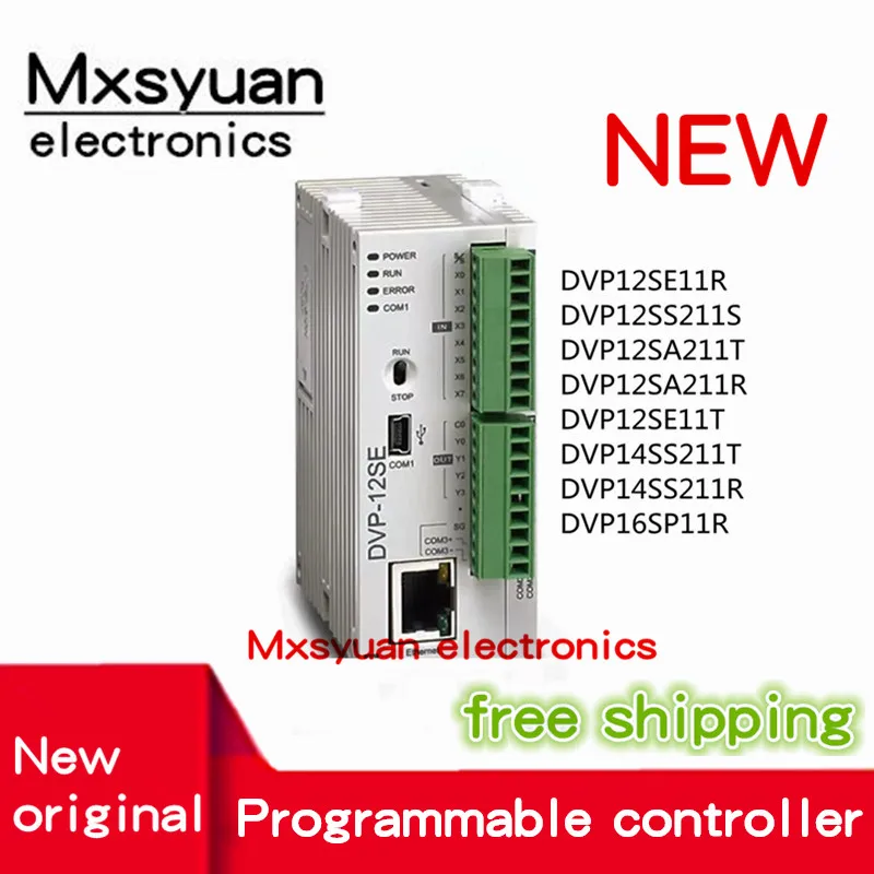 

1PCS 100%New original DVP12SE11R DVP12SE11T DVP12SS211S DVP12SA211R DVP12SA211T DVP16SP11R DVP14SS211T DVP14SS211R PLC MODULE