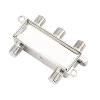 5-2400 МГц 4-полосный спутниковый антенный кабель-распределитель телевизора F Тип SP-04 Разветвитель Домашнее ТВ-оборудование Приемник сигнала для SATV/CATV — изображение 5