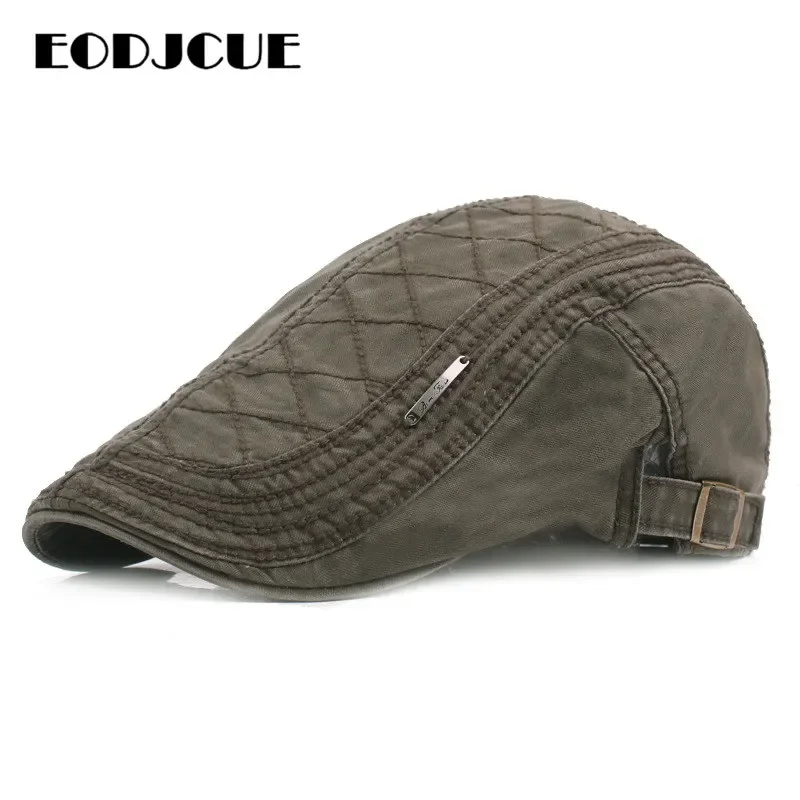 Men's Hat Summer Berets Caps For Men Women Casual Peaked Caps letter embroidery Sun Hats Casquette Cap Peaky Blinders