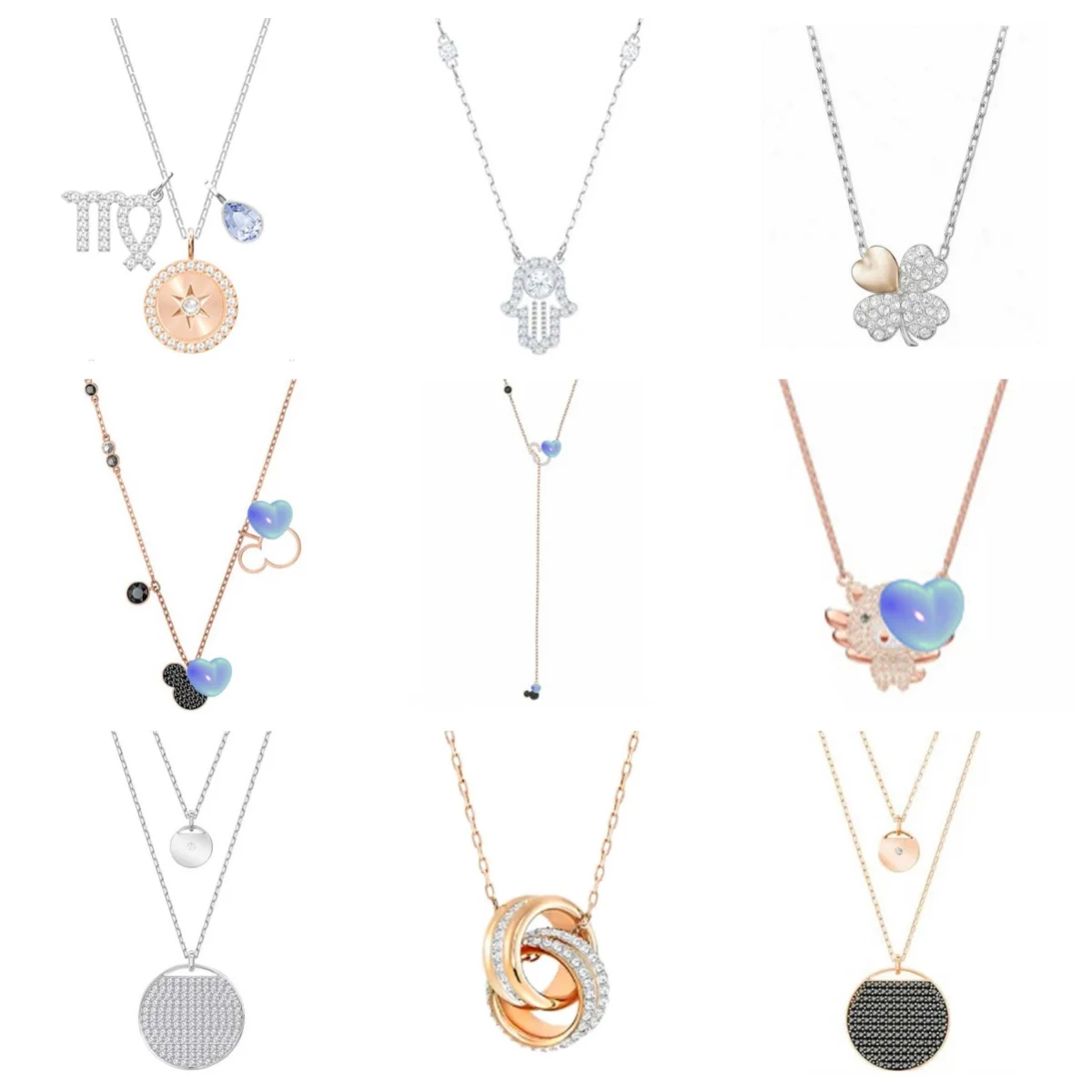 

2024 Новое высококачественное хрустальное ожерелье-идеальная фотография для любого праздника