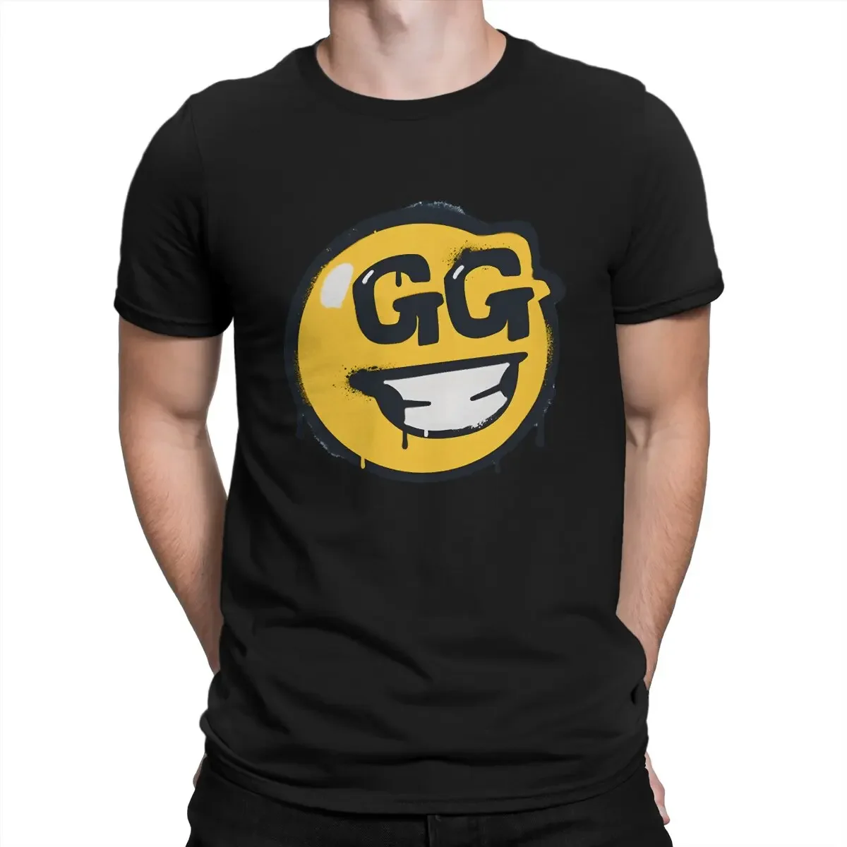 Smile Forza Motorsport Print Retro Fashion Street Wear Trend Harajuku Casual Summer Comfort Per Uomo E Donna Universal