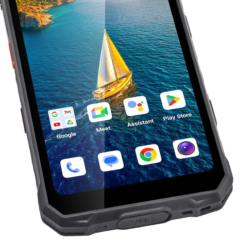 UNIWA S17 Ultra max 6.7 Inch 4G Rugged Smartphone Android 14 6GB+128GB Mobile Phone ATEX 7500mAh 33W Night vision NFC