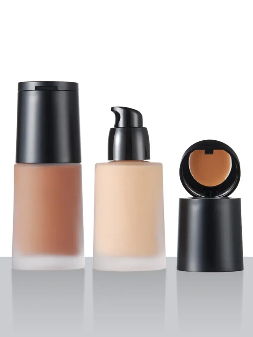 2in1 All Coverage Perfection Creamy Concealer Private Label Hd Liquid Foundation Face Makeup Custom Logo 6