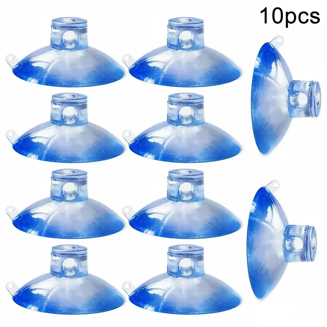 10pcs Transparent Suction Hooks Kitchen Bathroom Glass Casement Wall Hooks Hanger Household Organizer suction hooks