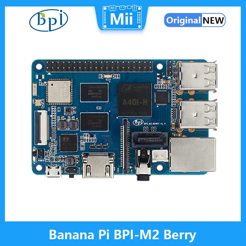 ٳ  BPI-M2  Allwinner A40i-H  ھ Cortex A7 CPU 1GB DDR3 SATA BT4.0  ȵ̵ 6.0