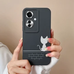 Cute Astronaut Soft Silicone Phone Case - Liquid Silicone Cover for Oppo Reno & Oppo F Series (TYB7)