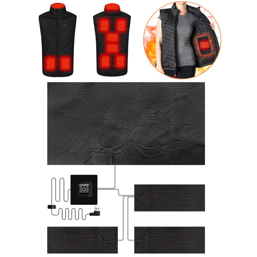 Waterproof Electric Heating Pad for Camping Hiking