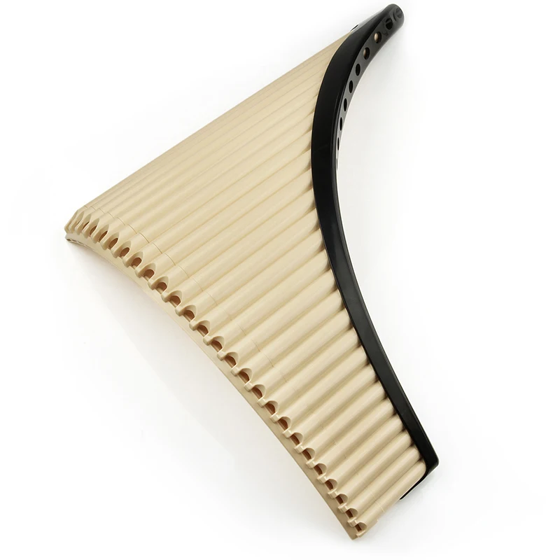 Flute With Bag For Musical Instruments C Key Flute ABS Plastic Material Romania 26 Panpipes Flauta