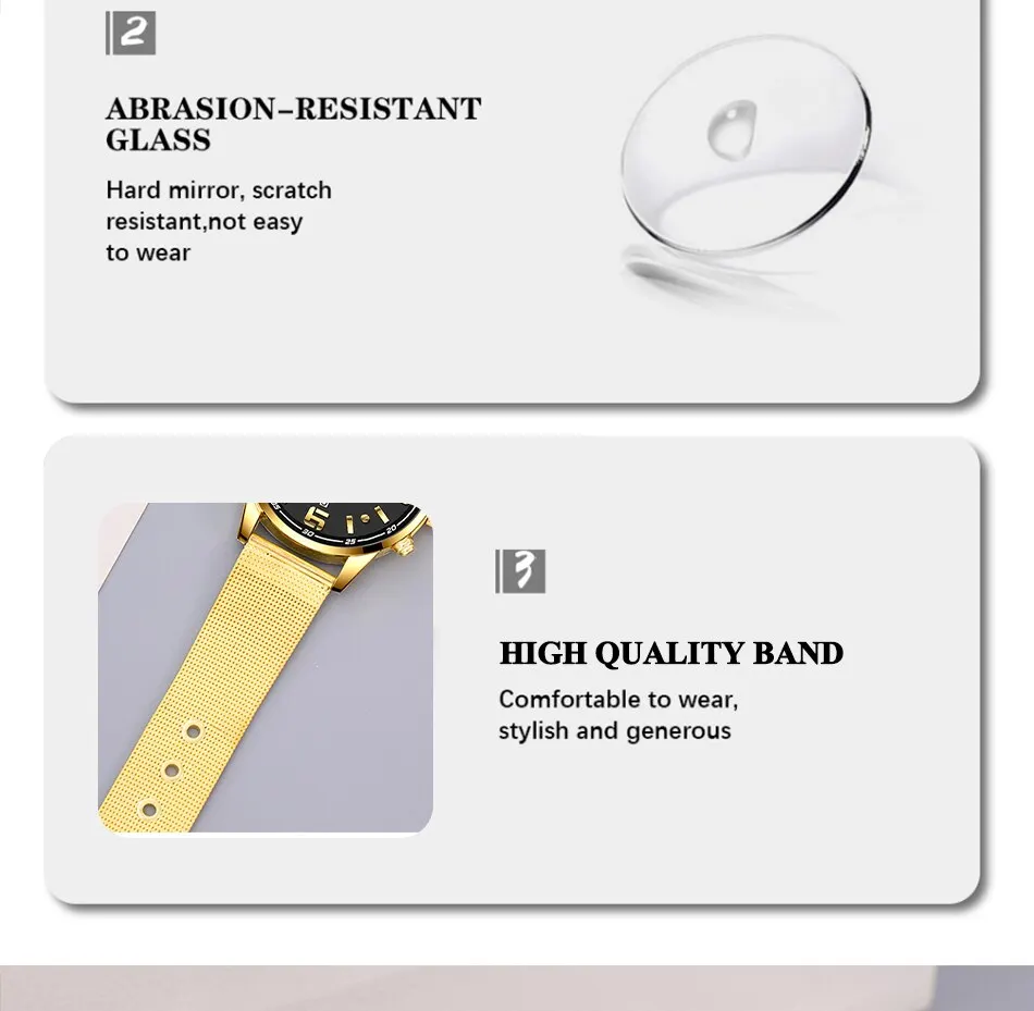 S81a667bd71244a899478362a4e434fe1y 2PCS Fashion Mens Business Sports Watches Male Casual Stainless Steel Mesh Belt Quartz Watch Men Necklace Wrist Watch Mallzona