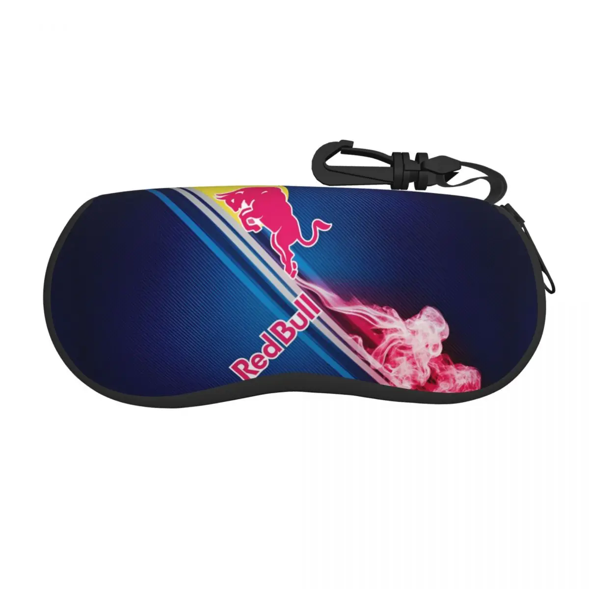 

Очки Reds с двойным быком для мужчин и женщин, футляр для легких солнцезащитных очков на молнии, маленькая коробка для очков