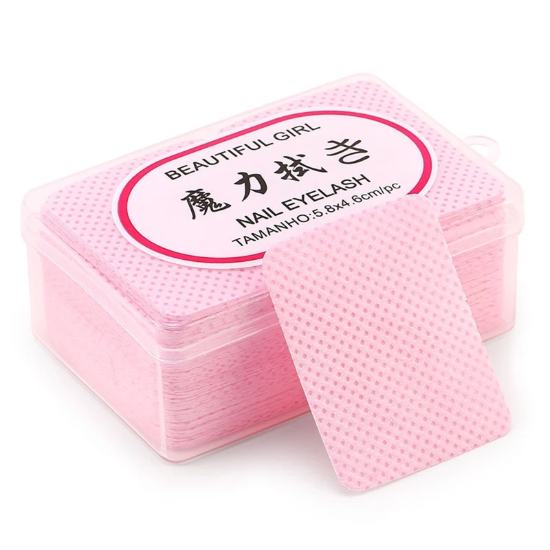

180/540 Soft Lint Cotton Pads Wipes for Nails Gel Remover Disposable
