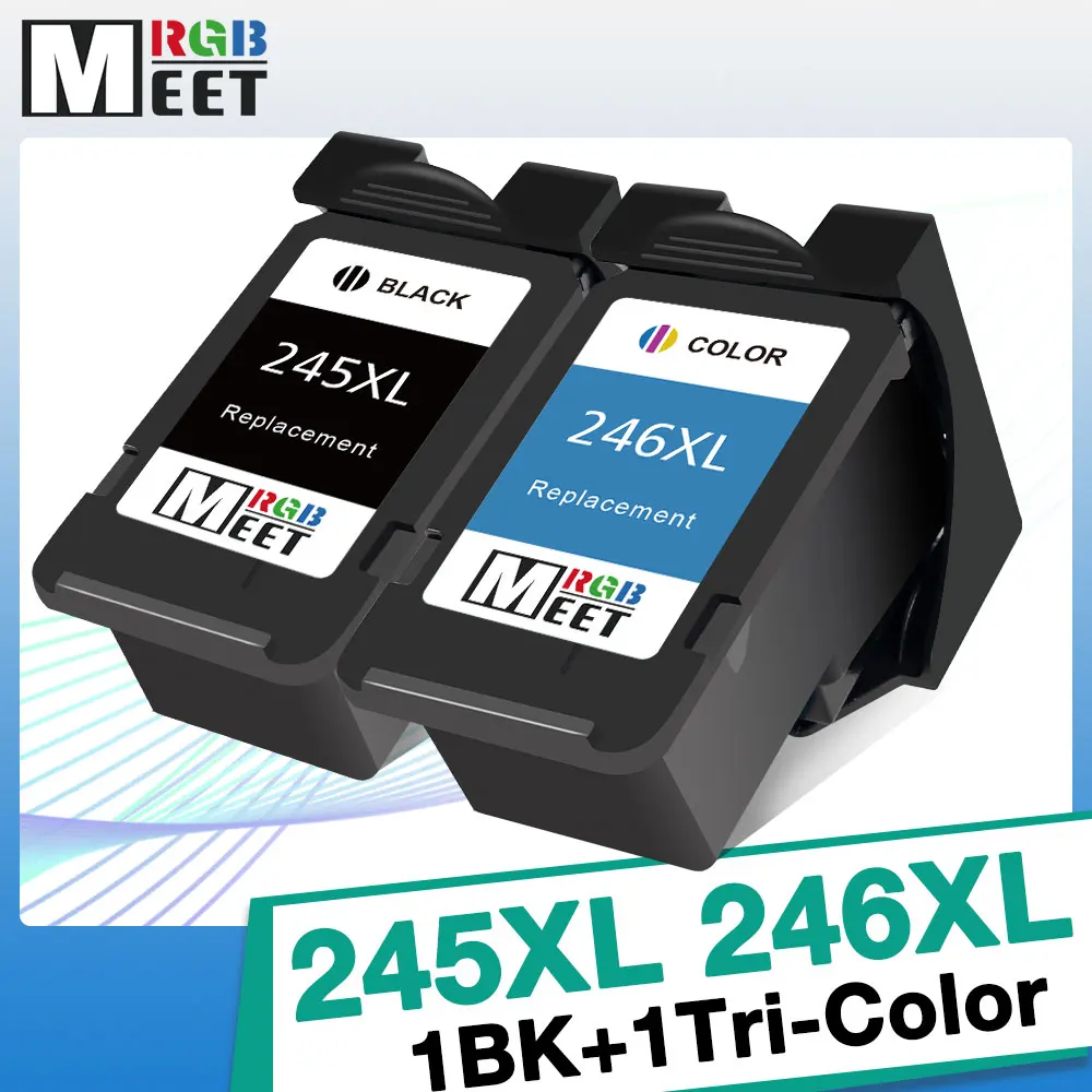 Paquete combinado de cartuchos de tinta 245 246XL para Canon 245 y 246 para PIXM Paquete combinado de cartuchos de tinta 245 246XL para Canon 245 y 246 para PIXM