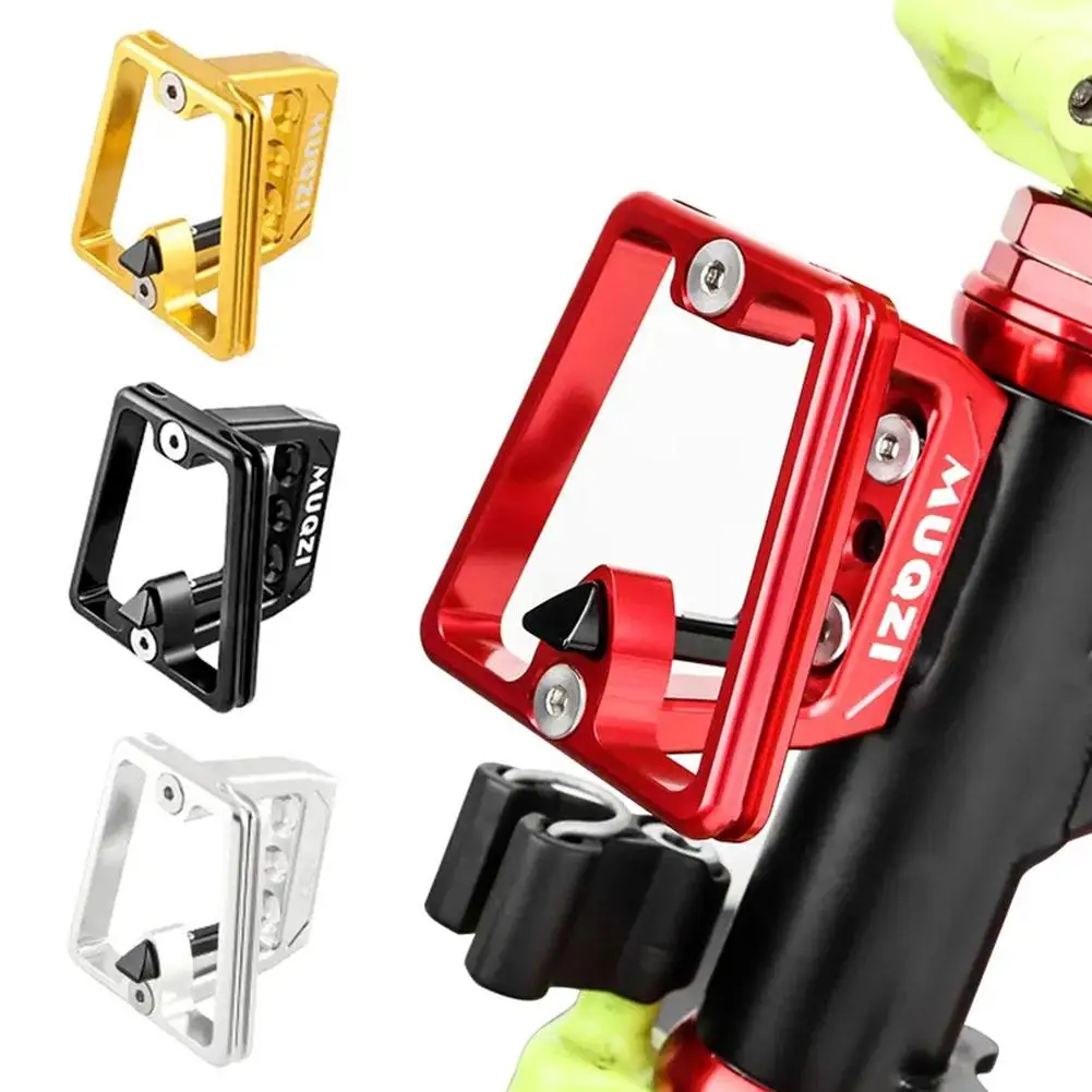 

Folding Bicycle Front Shelf 3 Hole Split Pig Nose Racks Adapter Alloy Luggage Modified Bike Mount Bag Accessories Z6F7