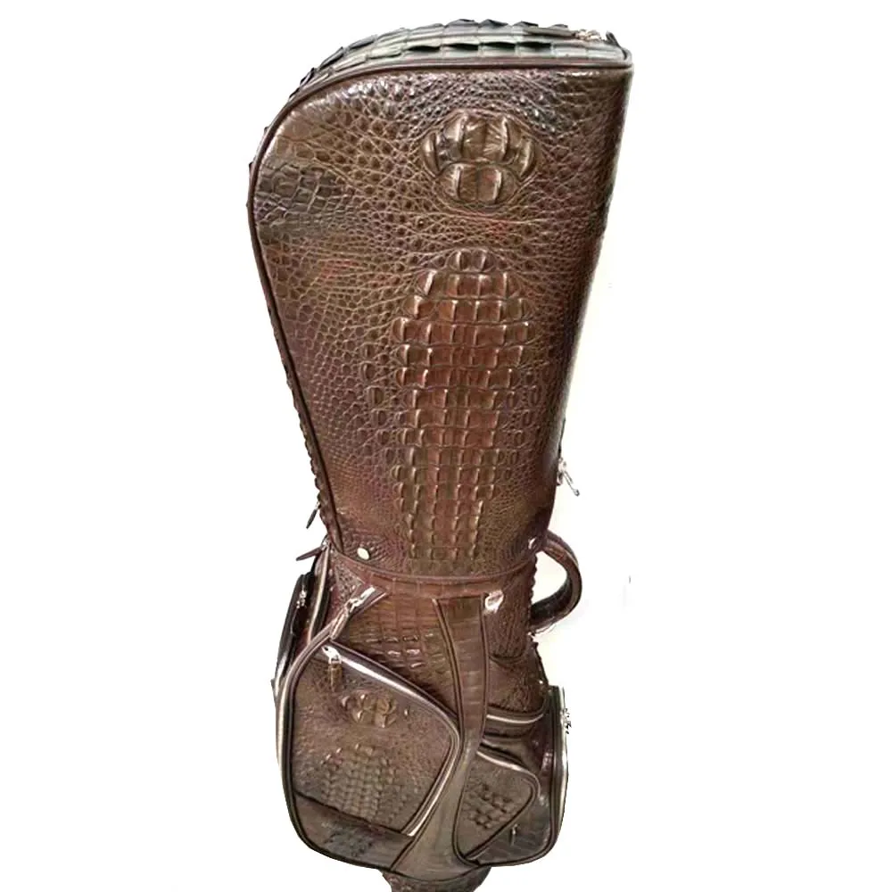 

Crocodile skin Golf bag for male women men