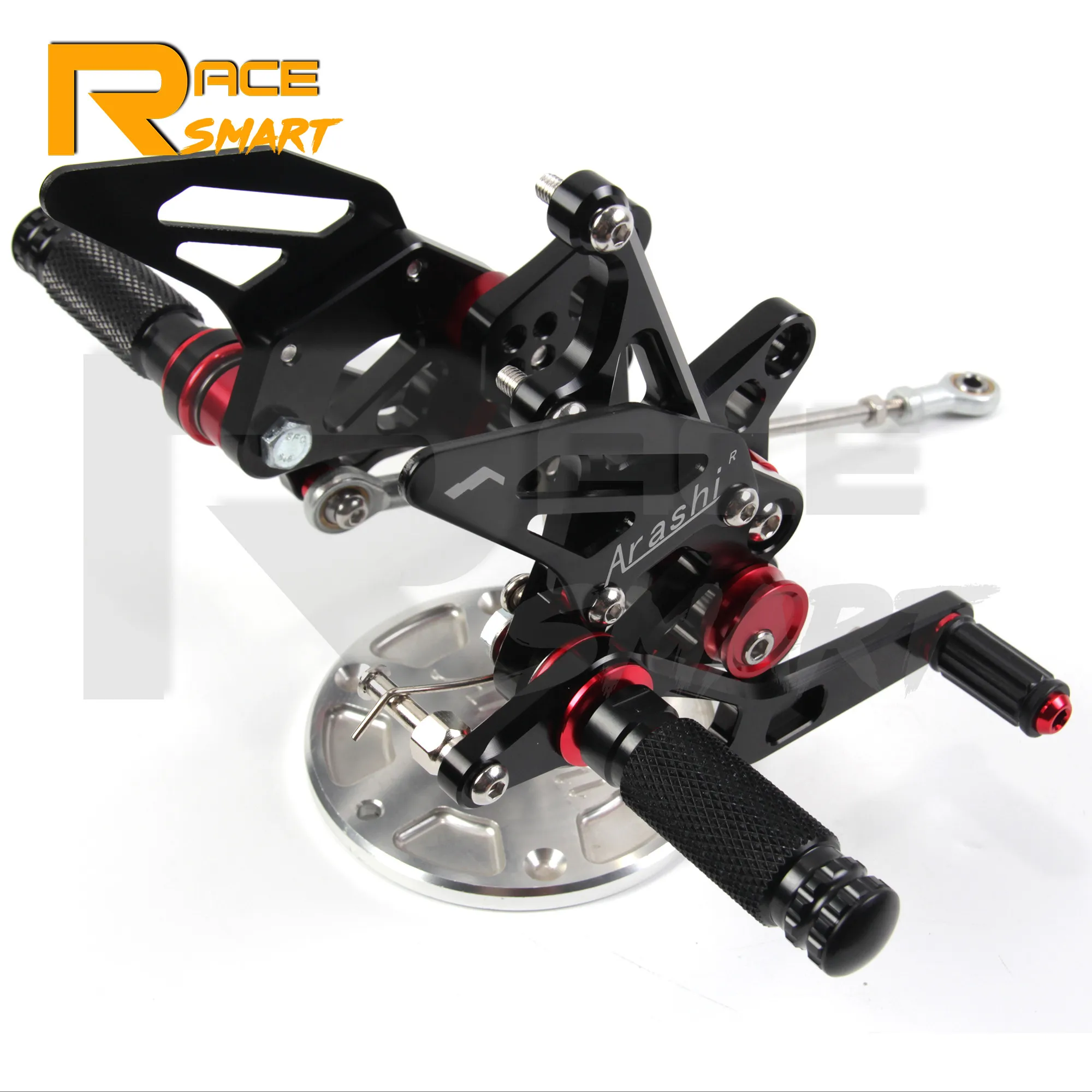 Фото Регулируемая подставка для ног с ЧПУ для SUZUKI GSXR 1300 2008- 2020 №5