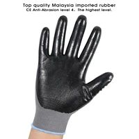 Nitrile Work Gloves, Breathable, Abrasion-Resistant, Non-Slip