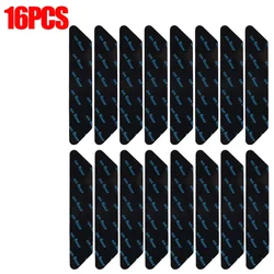 Reusable Washable Non-Slip Carpet Gripper Pads - Anti-Curling Floor Rug Stickers (16PCS)