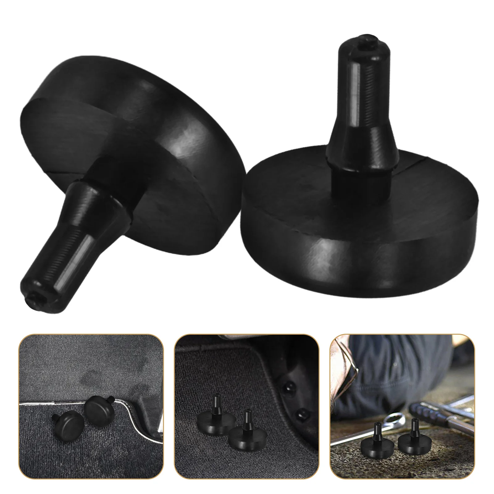 10 Pcs Clutch Pedal Rubber Particles Car Brake Stop Pad Automotive Switch Stopper Supply Vehicle car pedals