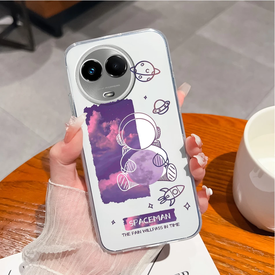 Exquisite Soft Slim Silicone Transparent Anti-Drop Phone Case