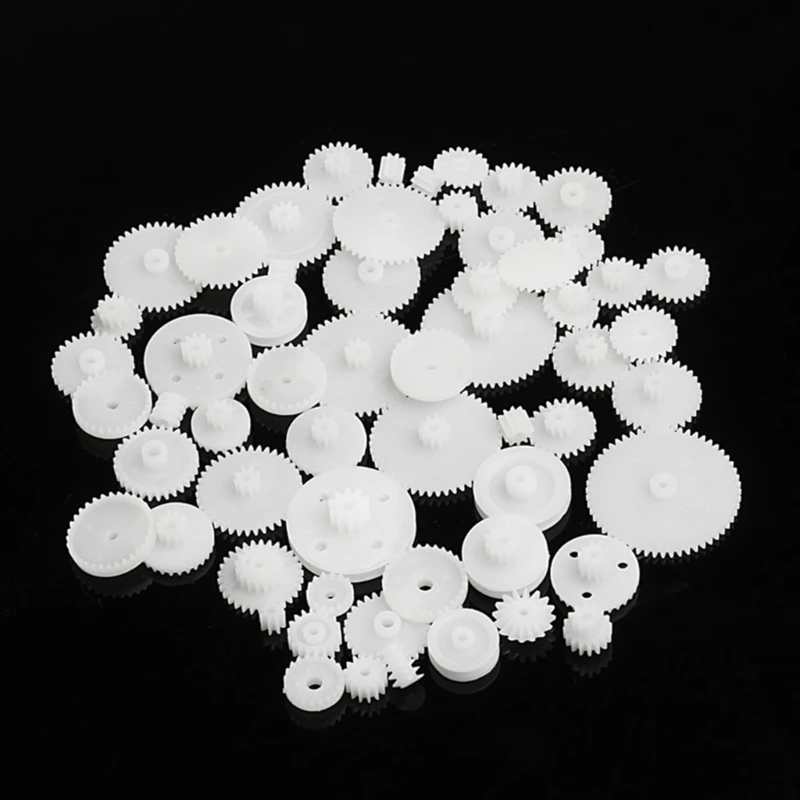 

Зубчатые колеса, 58 стилей, шестерни WSFS, пластиковые все модули 0,5, детали робота «сделай сам»