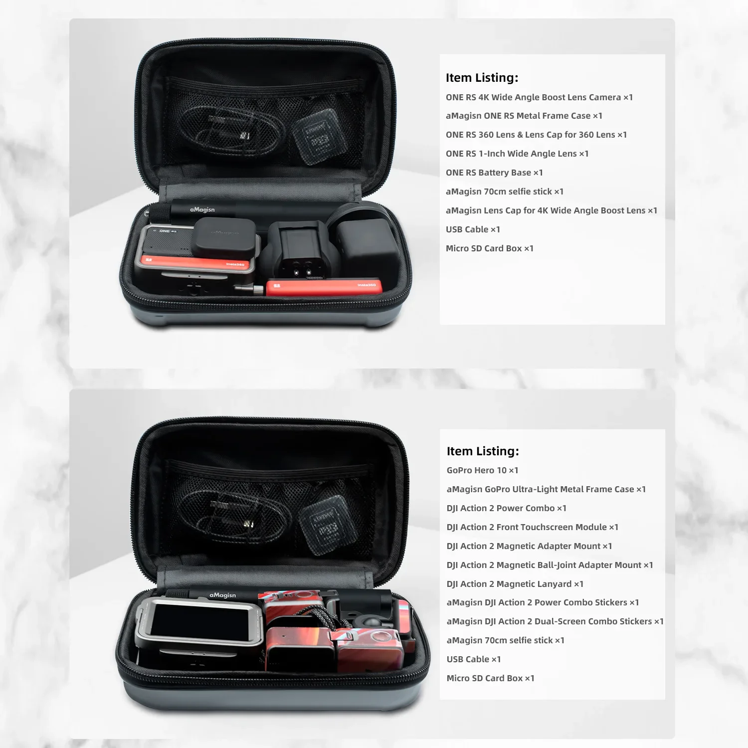 1pcs Small size Carrying case Sports Camera Accessories for