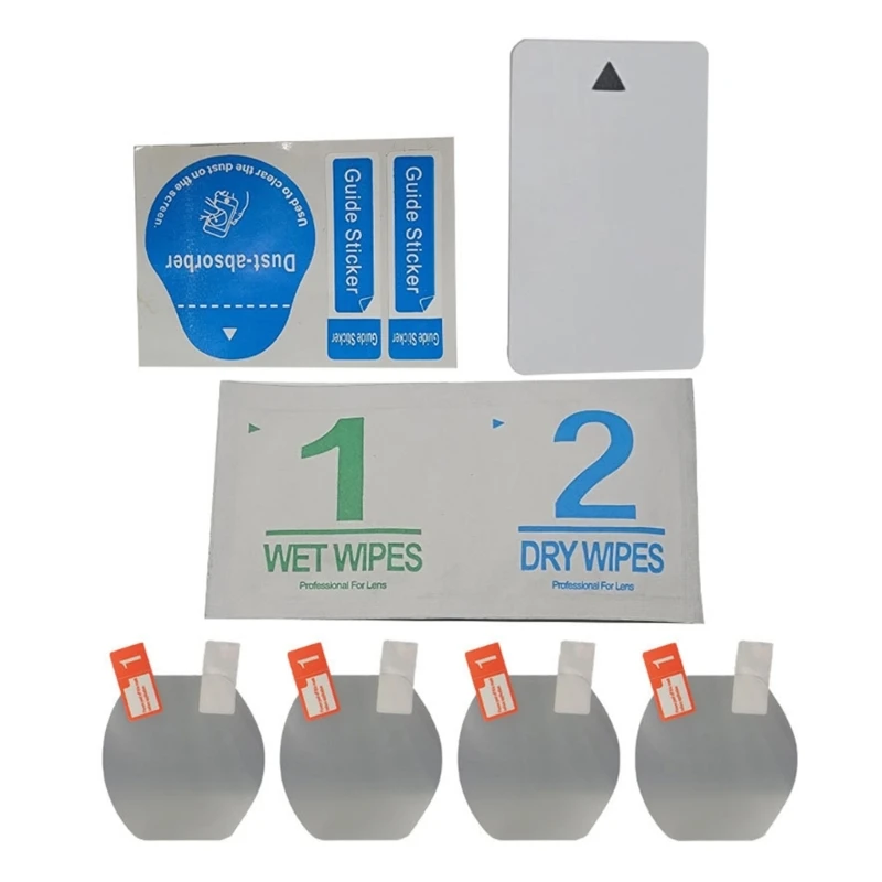 

Anti-Scratch VR Screen Protectors Lens Film Blue Light Blocking for PS VR2 Glasses Wear Resistant Material Film Dropship