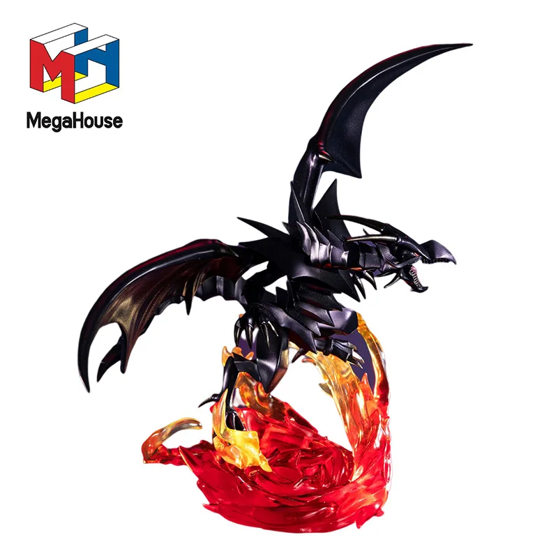 LCFUN Original MegaHouse MONSTERS CHRONICLE Figure Red Eyes Black Dragon  Yu-Gi-Oh! 14cm PVC Action Anime Model Toys - AliExpress
