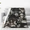Sturniolo Triplets Blanket Quality Warm Soft Music Throw Blanket Spring Decorative Couch Chair Pattern Bedspread 2
