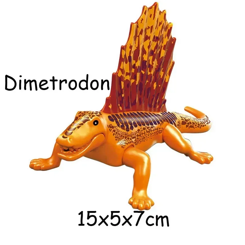 thumbnail image 1 of ¡Oferta! Dinosaurio jurásico, animales del mundo marino, Mosasaurus Indominus Rex, modelo de bloques de construcción, juguetes de ladrillos Enlighten para niños, 1 of 5