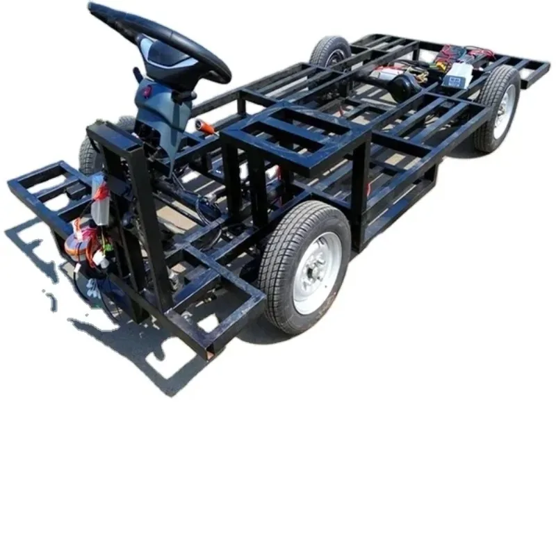 

vehicle frame, electric motor, controller, battery