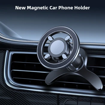 Supporto Magnetico per Telefono da Auto Compatibile con Magsafe, Supporto GPS per iPhone 15 14 Samsung Xiaomi