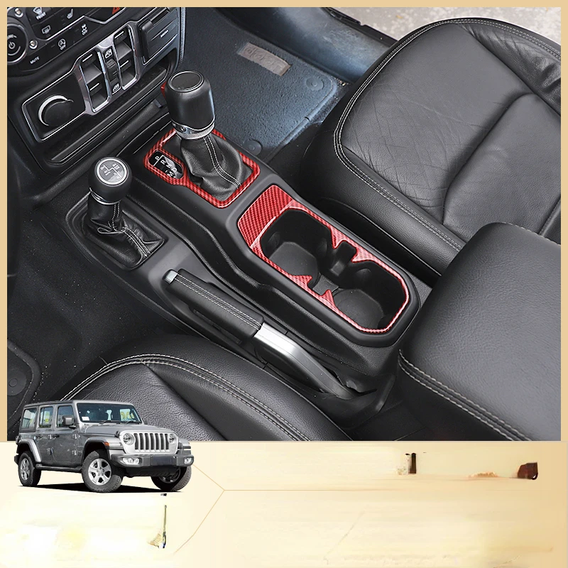 

For Jeep Wrangler JL JT 2018 2019 2020 2021 2022 Gear Front Cup Holder Trim 4xe Gear Trim