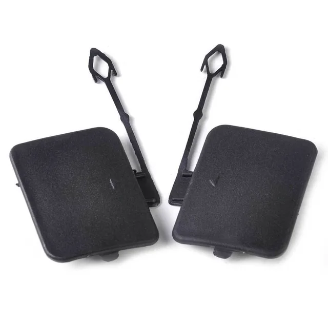 Tappo Di Copertura Per Gancio Di Traino Paraurti Sinistro BMW X5 E70 (2006-2011) - Numero Parte 51127158448, Nero