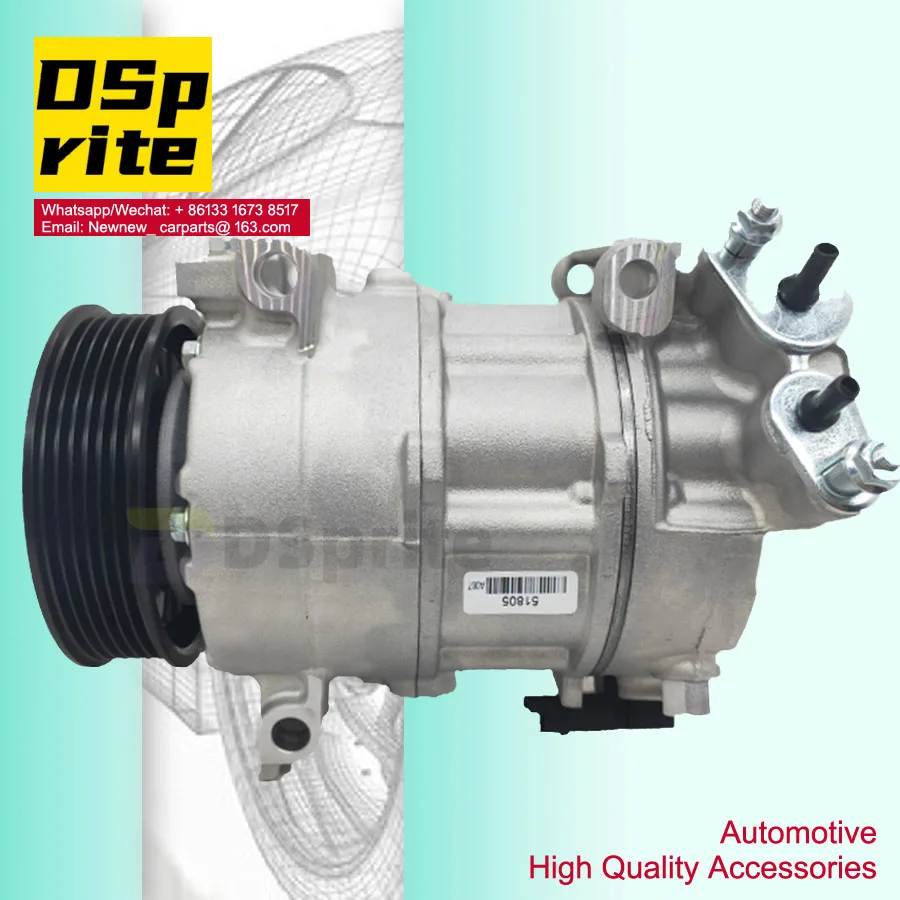 Per Peugeot 308 Ac Compressore Peugeot 208 308 3008 2008 447150-4723 447150-7360 447150-4722 9675655880 9675659880 5 Sel12C