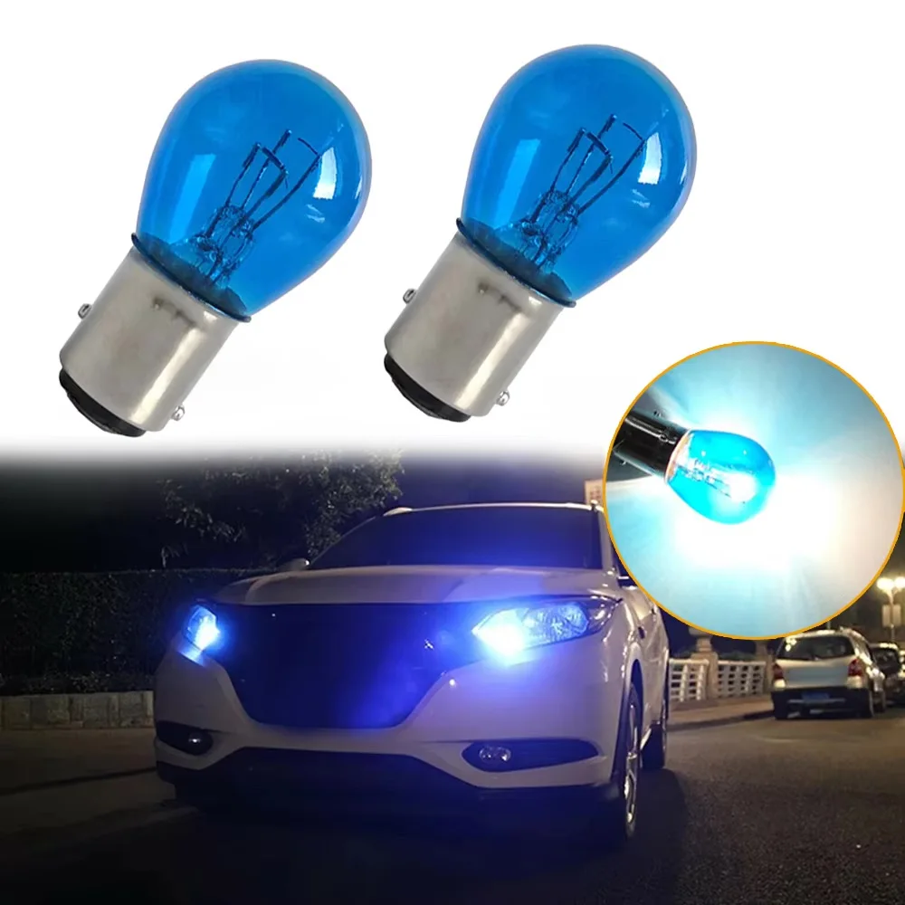 Vibrant Multi-Color Halogen Bulb Set - Custom Turn, Tail & Reverse Light Styling in 5 Stunning Hues