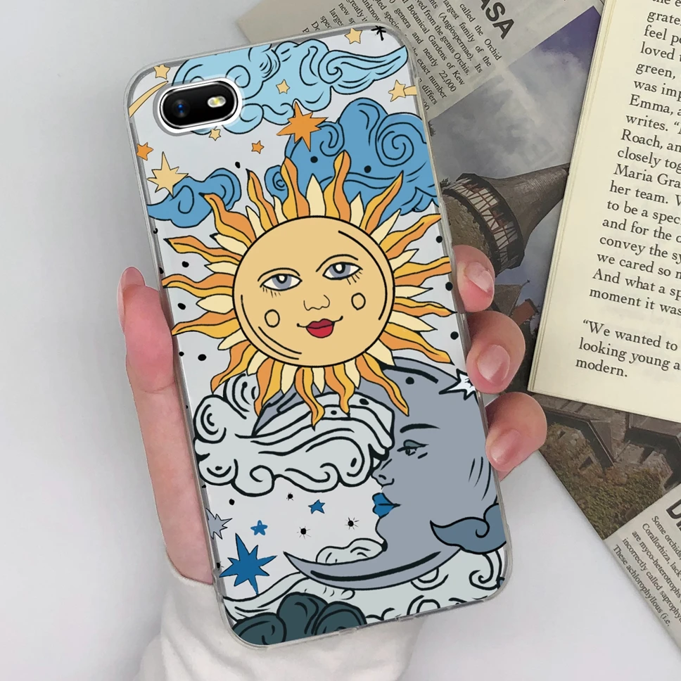 Cute Sweet Girl Transparent Soft Silicone Phone Case – 6.1 inches