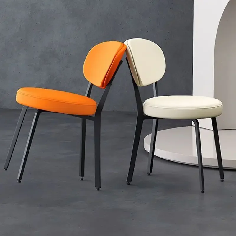 

Meeting Negotiation Dining Chairs Comfortable Backrest Design Simple Modern Dining Chairs Silla Comedor Kitchen Furniture QF50DC