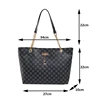 Luxury Soft Leather Tote Handbag for Women – Large Capacity Shoulder Bag with Accessories 6