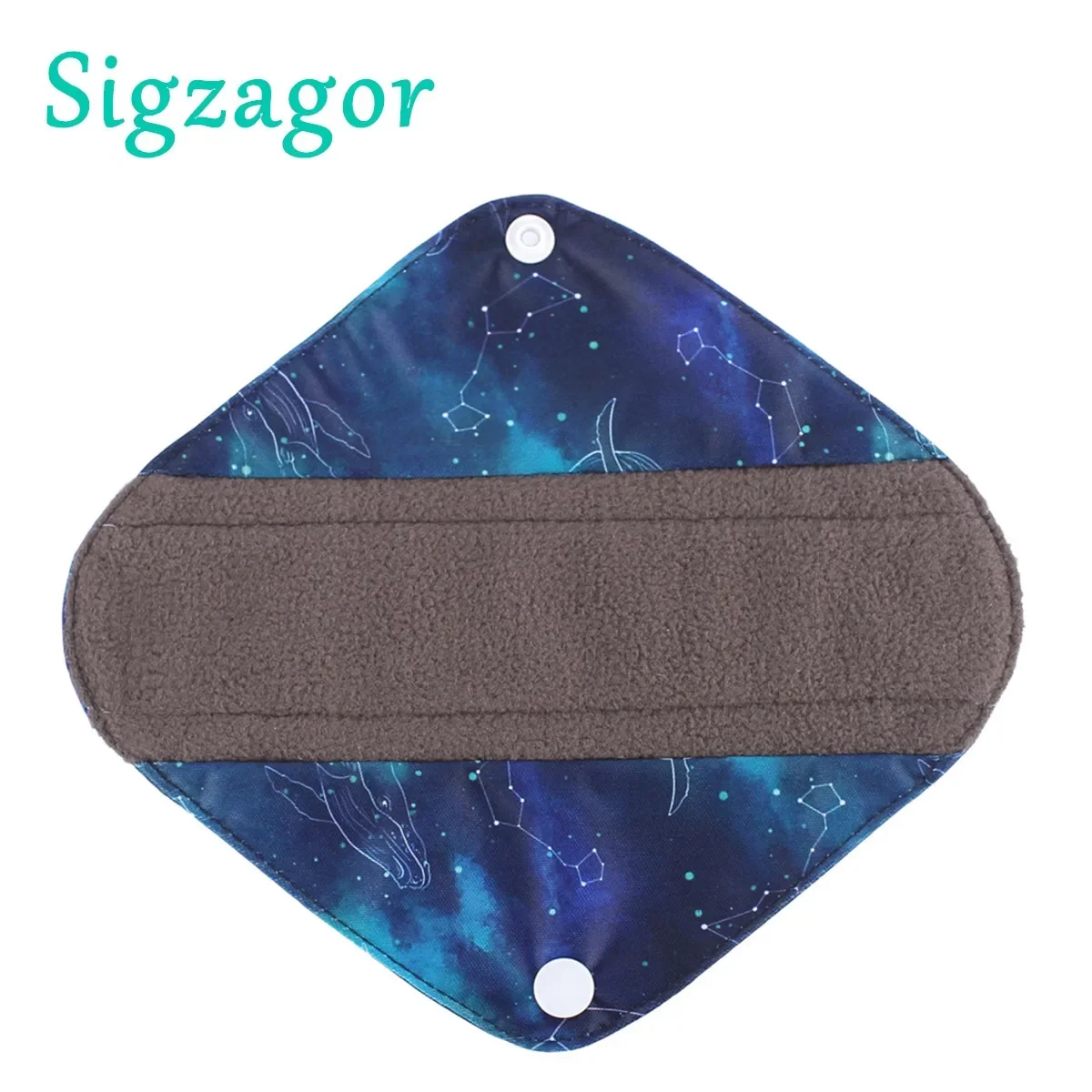 [Sigzagor] 1 Small S Panty Liner Bamboo Charcoal Menstrual Sanitary Mama Cloth Pad Reusable Washable 8in 20cm 26 Prints