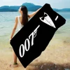 British Legend J-James B-Bond 007 Cartoon Beach Towel Cute Kawaii Room Decor Bath Girls Children Hand Towels For Bathroom Shower 2