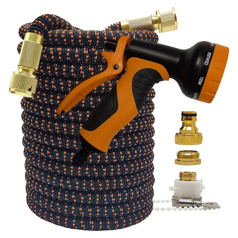 Home and Garden Hose High Pressure Flexible Expandable Bicolor Magic Watering Pipes 25-100FT Garden Farm Irrigation Car Wash garden hose expandable magic hose expandable water hose water hose expandable hose