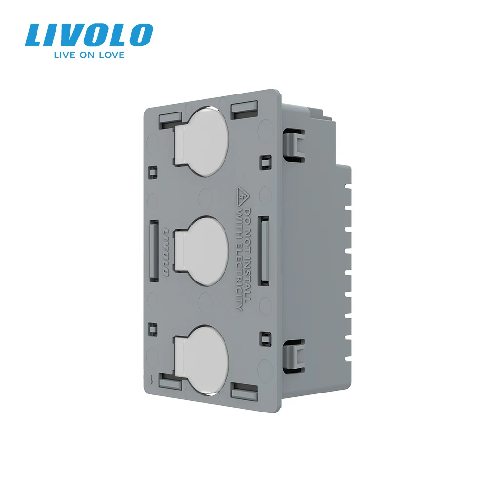 livolo base 3 gang 1 way modulo interruptor 01
