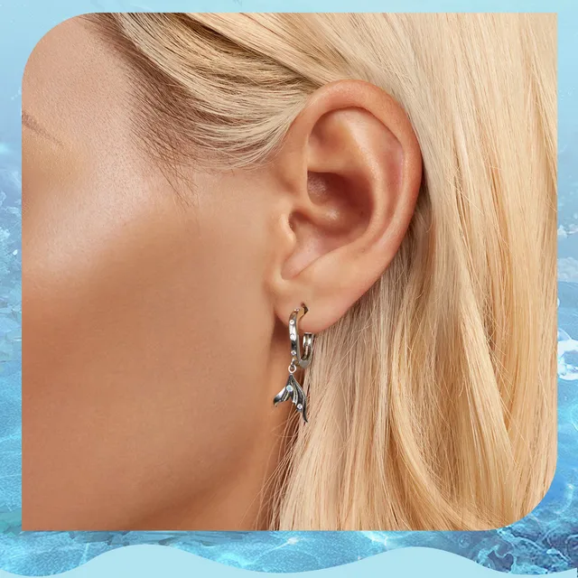 Orecchini A Bottone In Argento 925 Per Donna - Eleganti E Classici - 3