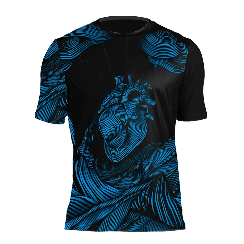 thumbnail image 1 of Camiseta de equipo de montaña de carreras de España para motociclismo, descenso, cross country, montaña, todoterreno, DH, BMX, locomotora, 1 of 5
