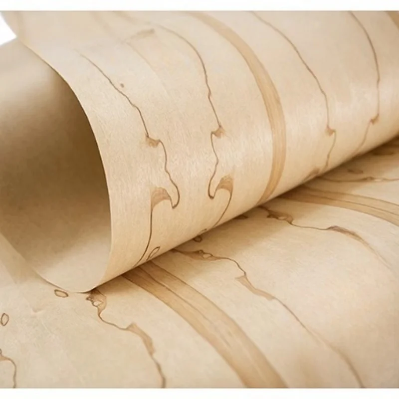 Natural White sandalwood veneer Furniture Speaker veneer Wood veneer L2500mm W58mm T0.25mm