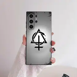 Frosted Non - Slip Soft Cover with Logo Band Design - Behemoths Phone Case - SamsungS25ULTRA (Z1)